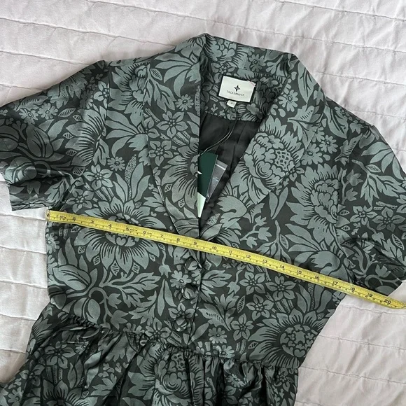 Tuckernuck Emerald Mirasol Jacquard Adelaide Dress - Picture 8 of 13